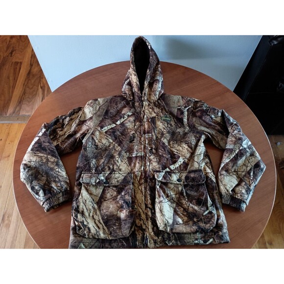 Gamehide Coat Mens XL Naked North Camo Hunting Insulated Hooded Winter KPJ 88439